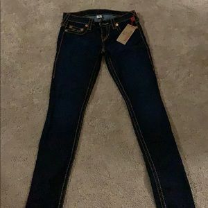 True Religion Stella Skinny NWT size 26